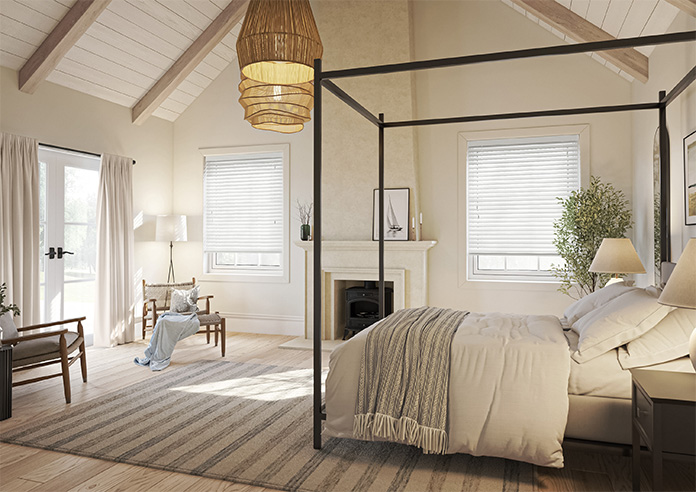 Ecowood, Pure White Fine Grain - Venetian Blind - Image 7